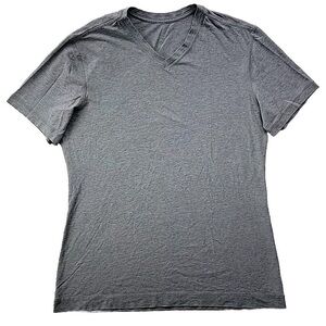 Lululemon Men’s Dark Gray Short Sleeve